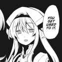 you get used to it