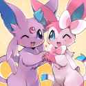 Espeon and Sylveon