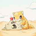 __sandshrew_and_sandygast_pokemon_drawn_by_kinakomochi_kazuna922__sample-1f0e54a5e6d675e588af9145850dc8e0