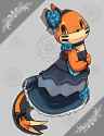 buizel black dress