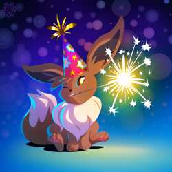 New Year&#039;s Eevee