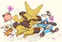 __riolu_cubone_alakazam_and_cleffa_pokemon_drawn_by_only_jerry__d018755a30a17bbf6fe6bfd3835dbd6f