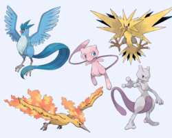 gen 1 legendaries