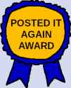 posted it again award