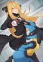 __cynthia_and_lucario_pokemon_and_1_more_drawn_by_tapioka_oekakitapioka__b92cd514759a92c52aeaa8cb82201476