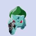 uivysaur gun