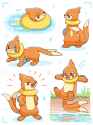 __buizel_pokemon_drawn_by_neko_gyoza__sample-18ba4465f7ee86a4e71f05e6a7ae7f14