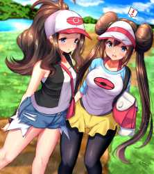 __rosa_and_hilda_pokemon_and_2_more_drawn_by_mokufuu__99581a6a331a48dabc465c7e265a4375