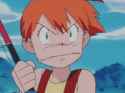 Misty angry