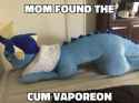 cum vaporeon