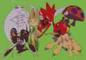 __scizor_pheromosa_leavanny_galvantula_orbeetle_and_1_more_pokemon_drawn_by_v_govvvvw__bb858f8d22741fc286d3fe0b7d25fa29