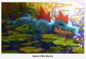 __feraligatr_and_lotad_pokemon_drawn_by_devin_elle_kurtz__sample-e97a03894659e27901fcc4aefc0ad83a