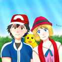 ash_and_serena_art_request__by_sharelsan_dja2goy