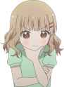 Sakurako thinking