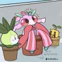 __lurantis_petilil_sunkern_and_alomomola_pokemon_drawn_by_mosseso_sefu__e9698218818395b5fecb1a2d067d1c7c