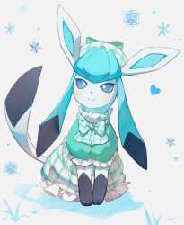 __glaceon_and_glaceon_pokemon_and_1_more_drawn_by_yosame0a__c5a3c20ba7d0fe77d8e85283f3452ca4