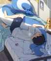 comfy sleeping with dragonair