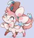 sylveon by mieau