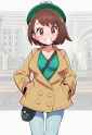 gloria (pokemon), kamidan, wagashi (dagashiya), blush, standing, cowboy shot, so s-2948225470