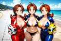 1242-sea, road, beach, 3girls, multiple girls-waiNSFWIllustrious_v140-1484673586