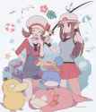 __lyra_leaf_psyduck_marill_wooper_and_1_more_pokemon_and_2_more_drawn_by_343rone__3ecb9904ba88eff200831ccaba6865fb