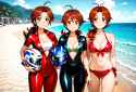 1257-sea, road, beach, 3girls, multiple girls-waiNSFWIllustrious_v140-427682304