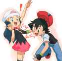 __hikari_and_satoshi_pokemon_and_1_more_drawn_by_nyonn24__1dab9795542ae1fe88ccb88749774cf5