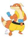 fightingfloatzelcolored1