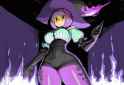 oekaki, hatching (texture), muted color, pale color, Shauntal, Chandelure (cospl s-219650619