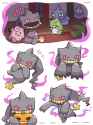 __clefairy_banette_and_shuppet_pokemon_drawn_by_neko_gyoza__c914b675b06d3bb3c87194f397f71901