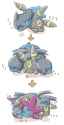 197 633 634 635 Sleeping with Hydreigon @h_c_tatsuta