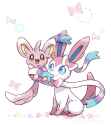 Minccino and Sylveon