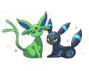 __umbreon_and_espeon_pokemon_drawn_by_saki_pokeoekaki__9d527ab64da3fb1fc7ecf58244383087
