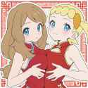 Serena-with-Bonnie-in-a-bunny-bikini-style-for-EASTERN00010