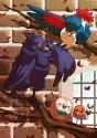 Corviknight, Howlet, Fletchling and Honchkrow_fanart