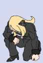 even cynthia kneels at this champ