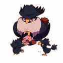 __ethan_murkrow_and_honchkrow_pokemon_and_1_more_drawn_by_tyako_089__92f18343058277a95133852e61d1a2ef