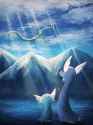 __rayquaza_dragonair_and_dratini_pokemon_drawn_by_7_phi_3__74991a3bb2e1157627f71823c8b73ad6