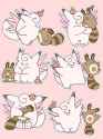 __applin_sentret_and_clefable_pokemon_drawn_by_h1na3__e93bd70f13e4fafff7a74ab89d567477