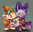 pmd chimchar and noibat by tabbzart