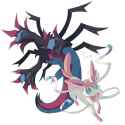 Hydreigon and Sylveon