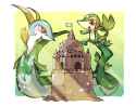 __snivy_and_serperior_pokemon_drawn_by_taisa_lovemokunae__sample-711c0394c0ad93d28a9b85742a422399