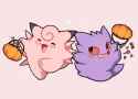 __gengar_and_clefable_pokemon_drawn_by_sevi_seviyummy__c9bfbabfe1067b72b2a21d3b106b056a