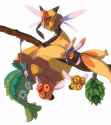 __combee_vespiquen_burmy_and_wormadam_pokemon_drawn_by_francis_lumanog__70a5c9930ef52a2b9c764a42e079592e