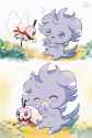 __espurr_and_ribombee_pokemon_drawn_by_cbpea1__9b383766f4689d20c57905e56963435c