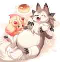 __alcremie_and_lycanroc_pokemon_and_1_more_drawn_by_hoishere7__1d82f4884425bed9e27efeded6f6fdf8