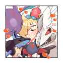 __lucario_gladion_weavile_crobat_porygon_z_and_1_more_pokemon_and_1_more_drawn_by_daifuku_pokefuka_art__ba6dd9675cd244ea08772f8d8026ec6c