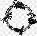 four-symbols-azure-dragon-white-tiger-vermilion-bird-dragon-dragon