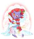wedding dress weavile