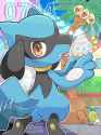 riolu and ice cream by lunlun_runatic
